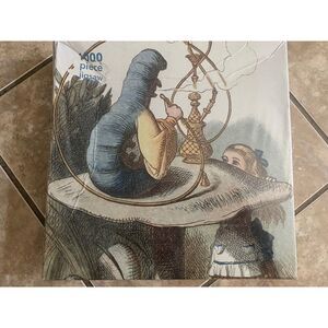 tenniel: Alice in Wonderland Jigsaw - Flame Tree 1000-Piece Jigsaw Puzzle NEW os